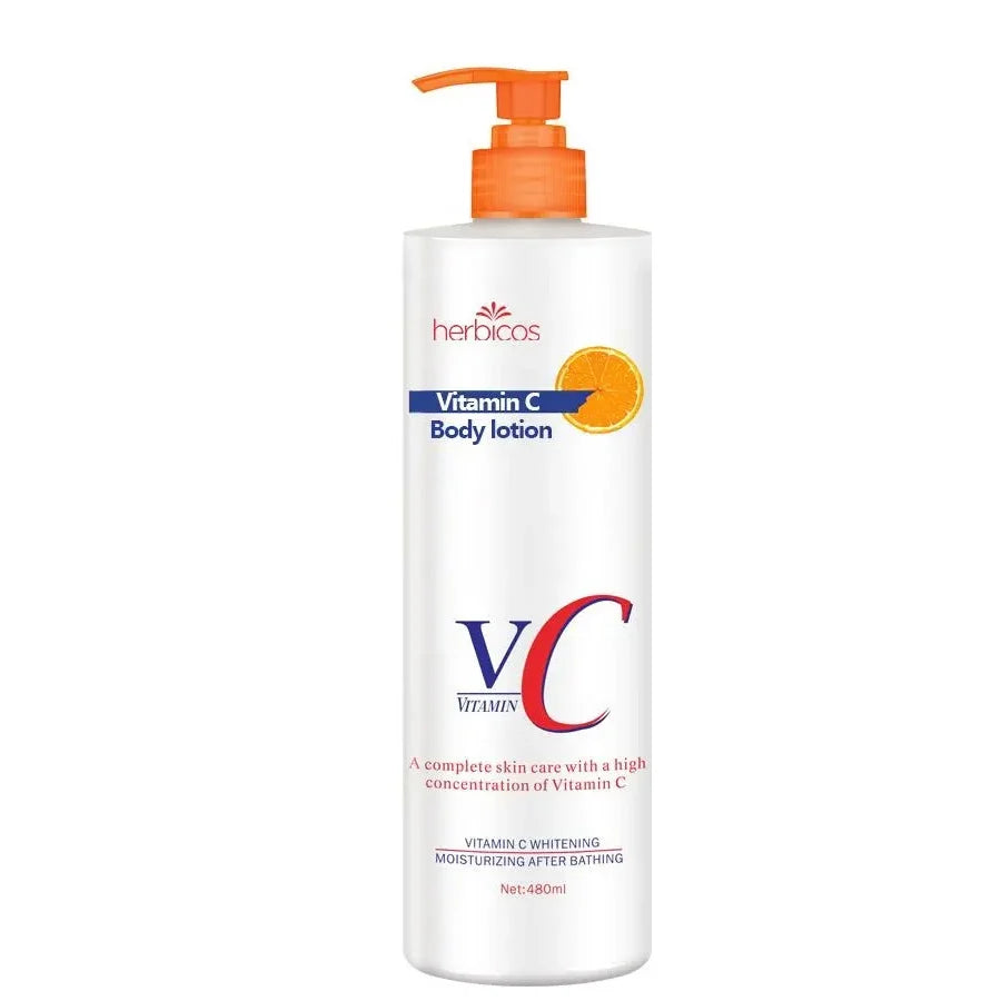 Private Label Moisturizing Whitening Body Anti-oxidant Vitamin C Nourishing Body Lotion