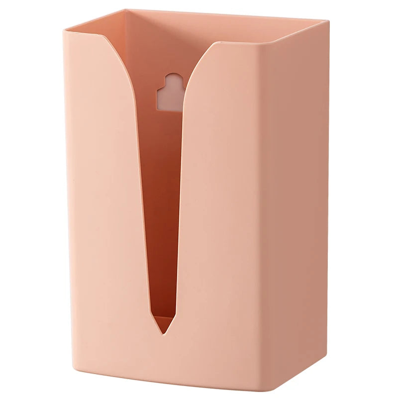 Multifunctional Wall-mounted Plastic Tissue Box Convenient Bathroom Accessory