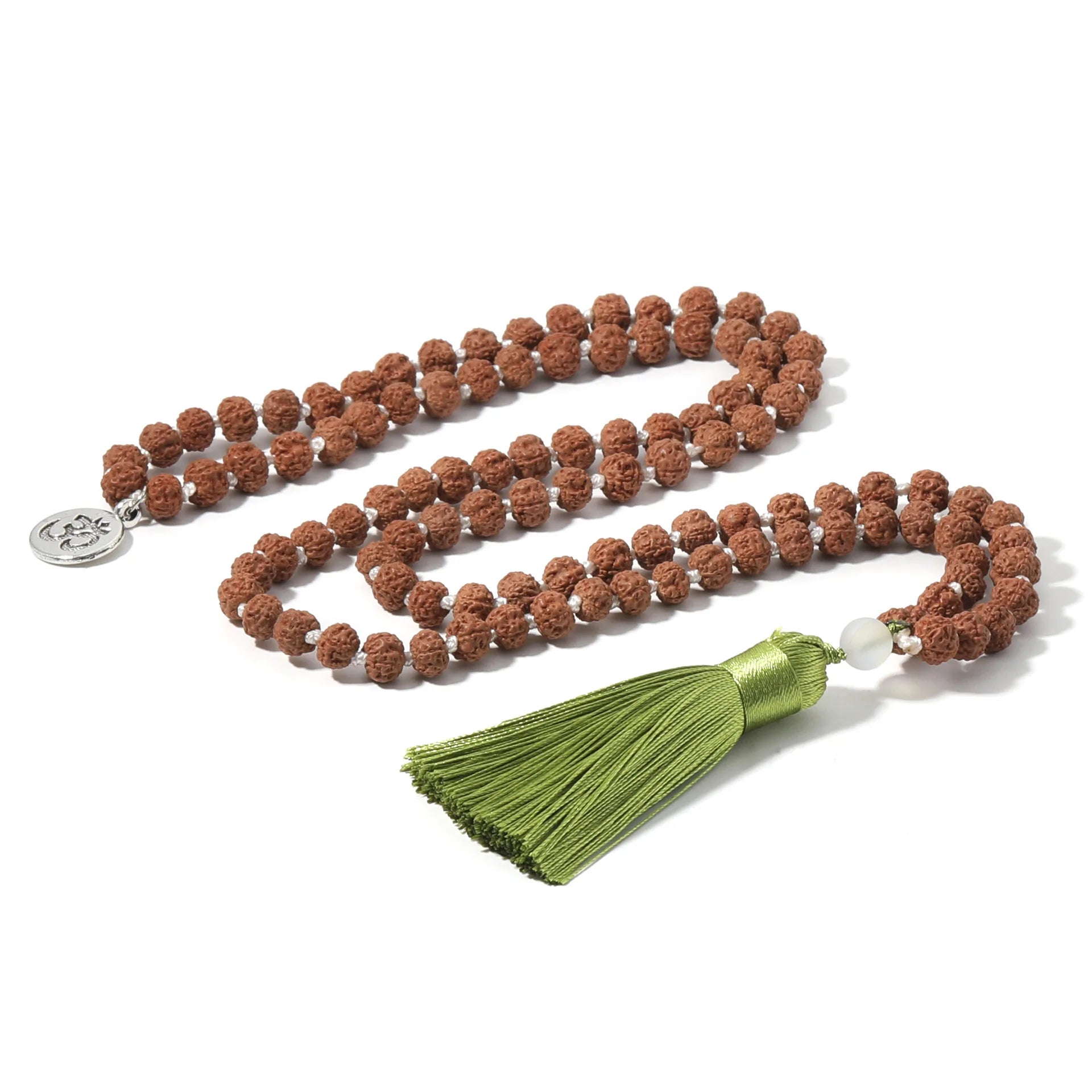 Creative 108 Bodhi Beaded Necklace for Women's Jewelry Custom Handmade Buddha Long Tassels Spiritual Necklace for Women Men