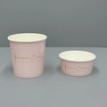 Custom Printed Disposable 4oz 12oz Ice Cream Cups With Dome Lid Wholesale Paper Cold Frozen Yogurt Cup
