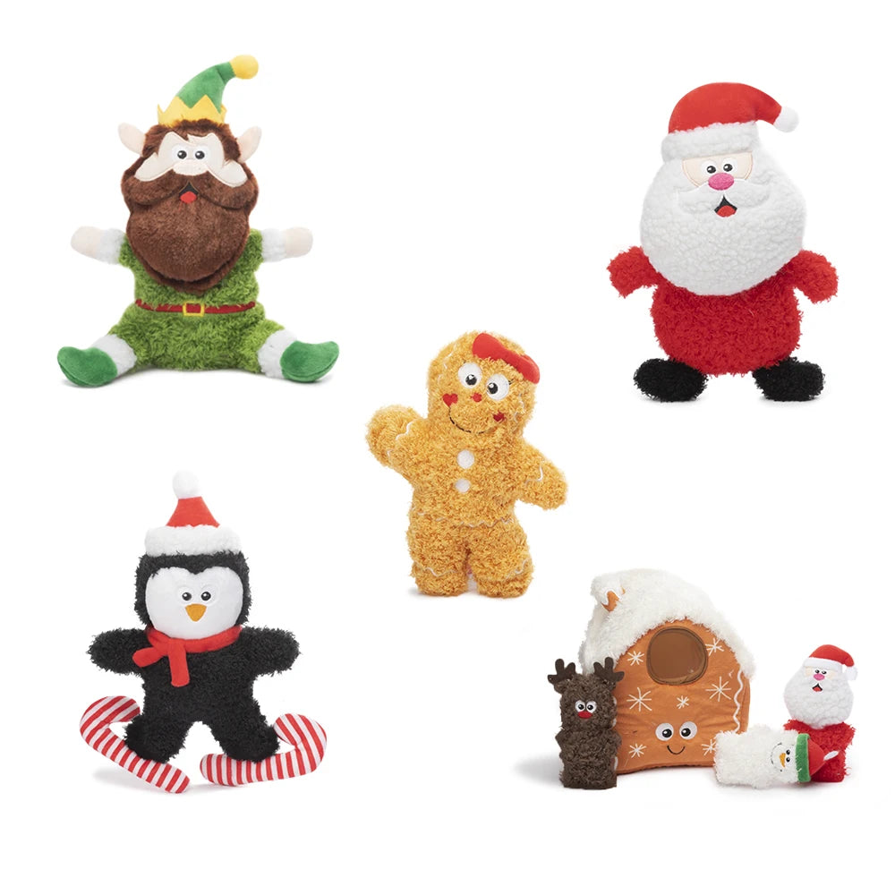 New Design Supplier Factory Hide and Seek Dog Toy Design Stuffed Squeaky Pet Toys