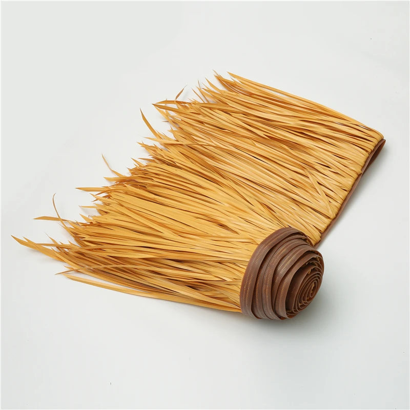 Wholesale Weather Resistant Synthetic Plastic Plain Roof Tiles Fire and Thatch Roll Resistant Straw Thatch Roofing