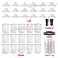 Hot Sale 800ml Complete Kit Spray Gun Paint Mixing Cups