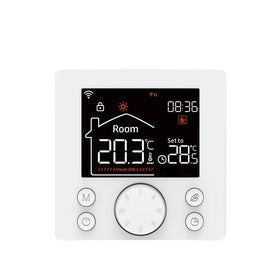 WiFi Smart LCD 3A Programmable Floor Heating Parts Thermostat for Apartment Water Heating System