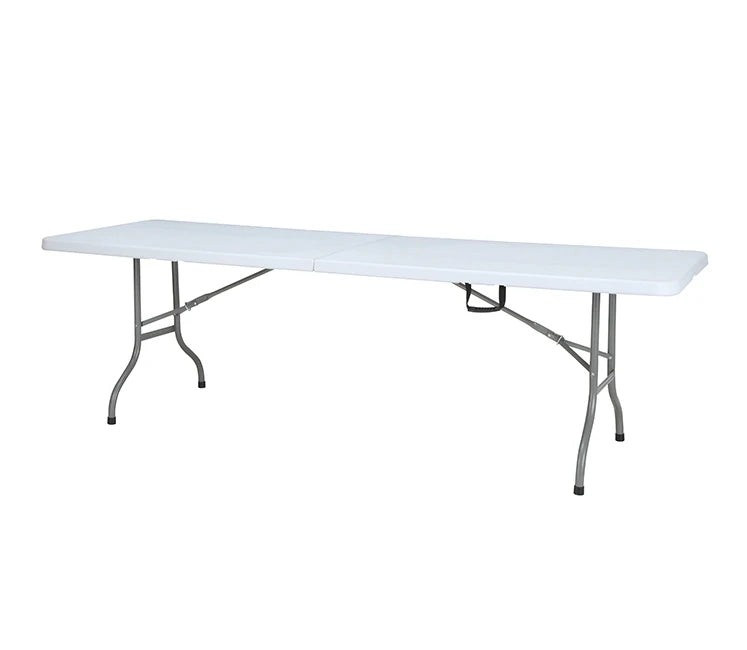 Hot Sales Cheap Durabel Outdoor HDPE Plastic6ft 8ft Rectangle Folding Table