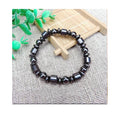 GT 2022 Breslet Fashion Handmade Beaded Energy Nature High Polished Hematite Non Magnetic Hematite Bracelet for Men
