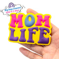 Trendy New PVC Wholesale Designer Custom Mom Life Dog Mom Bag Accessories Nurse Life Designs Bag Charms for Women Bulk