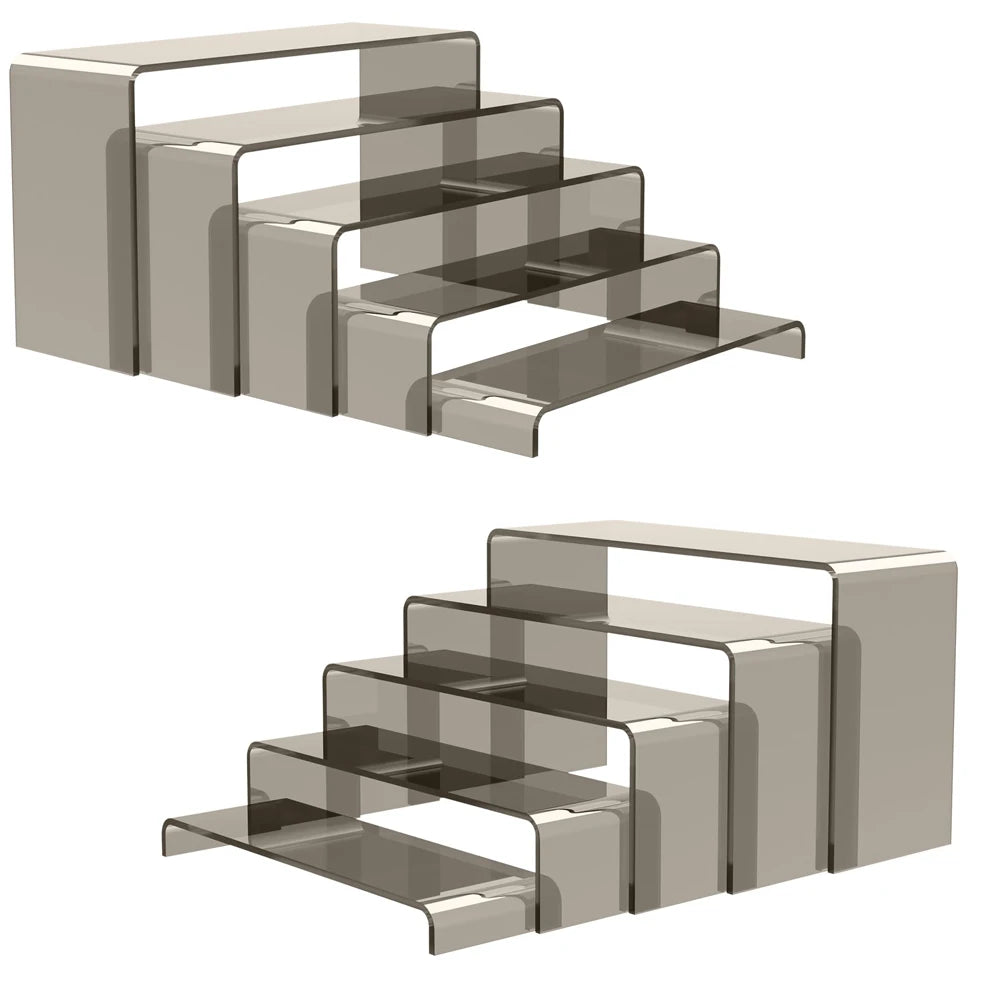 Portable Eco-Friendly Rectangular Clear Acrylic for Showcase for Retail Display of Shoes Jewelry and Collectibles