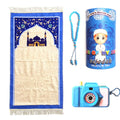 New Arrivals  Eid Gifts for Children Kids Prayer Mat Set  in Gifts Box