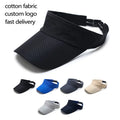 Fashion Sun Visor Hat Lightweight Breathable Golf Cap Ladies Sports Caps for Tennis