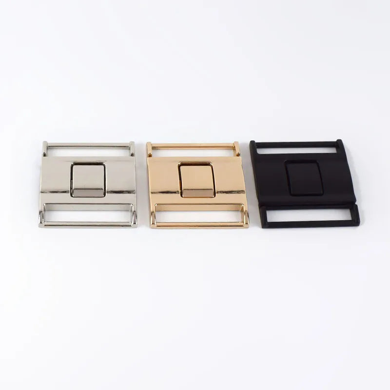 Deepeel CN101 40mm DIY Garment Accessories Windbreaker Down Jacket Square Alloy Button Clothing Decoration Belt Buckles