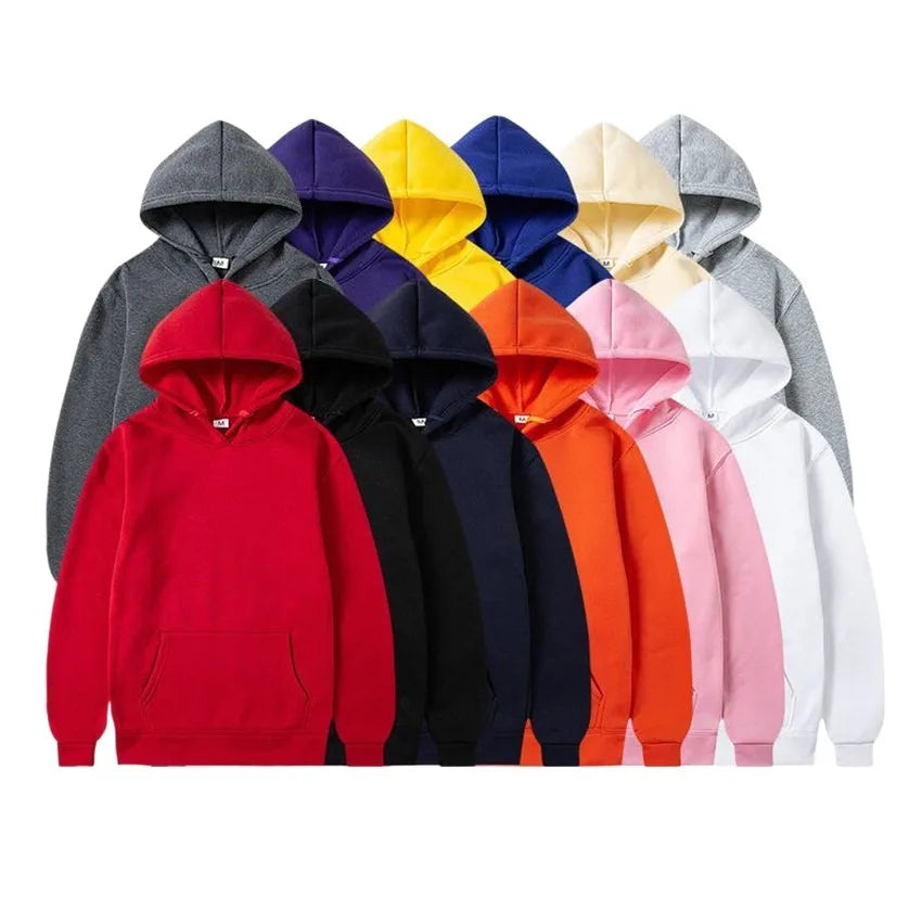 Fitspi Cotton Printed Customized Hoodie Printing Custom Logo Sweatshirts Men Heavyweight Oversized Plus Size Men's Hoodies