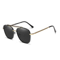 For KINGSEVEN Men's Square Polarized Sun Glasses Fashion Eyewear with UV400 Gafas De Sol Masculino 7388 Alloy Frame