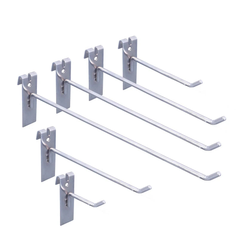 Slatwall Metal Hooks Single Wire Display Products Slatwall Hooks Slatwall Diameter