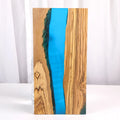46*23*1.5cm Olive Chopping Block with Epoxy Olive Cutting Board for Home Food Resin Olive Boards