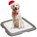 Pawise Indoor Portable Large Dog Toilet Training Pads Tray Dog Pee Pad Holder Potty Trainer Puppies Toilet Pee Pad Training Tray