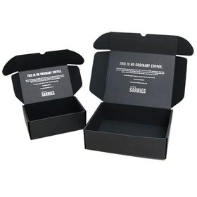 Reasonable Price Shipping Box Blue Matte Black Postal Corrugated Shipping Boxes