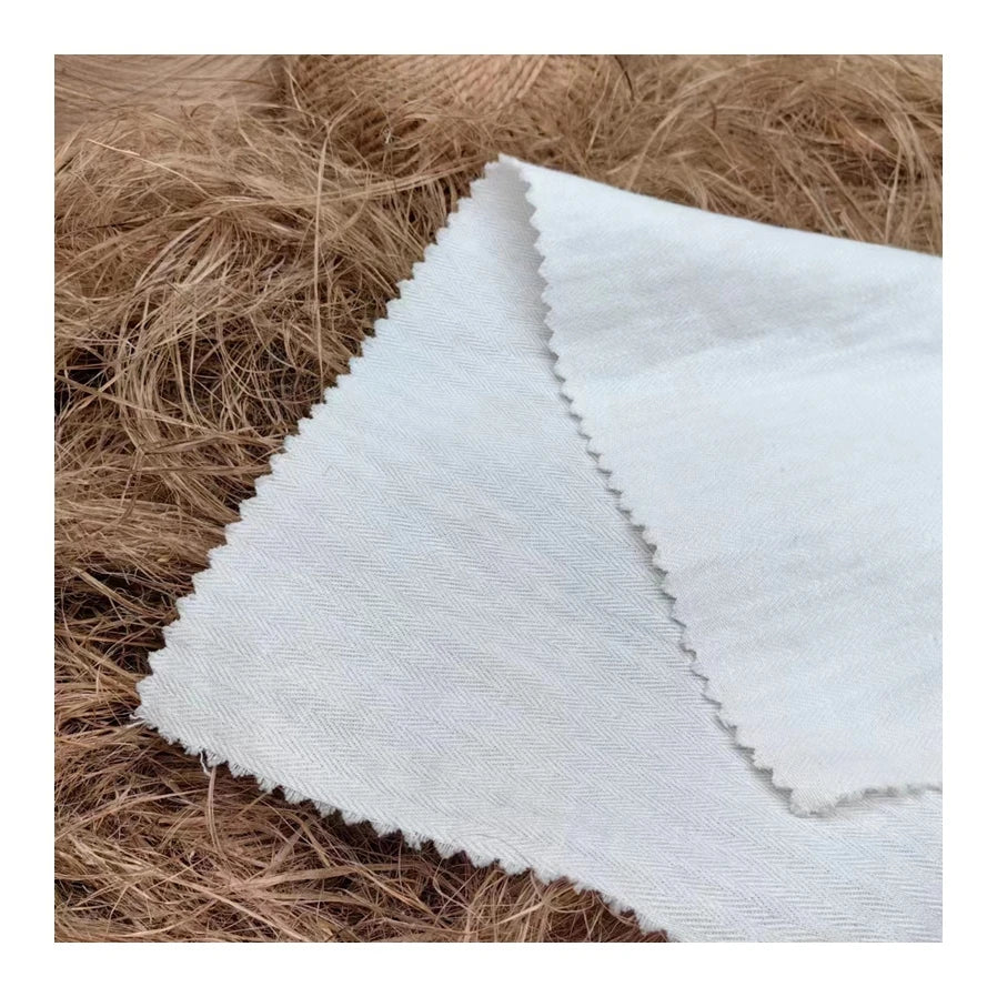 81007 --Wholesale Sustainable Eco Friendly Light Weight Woven Plain Dyed Fabric 100% Pure Natural Organic Hemp Fabric