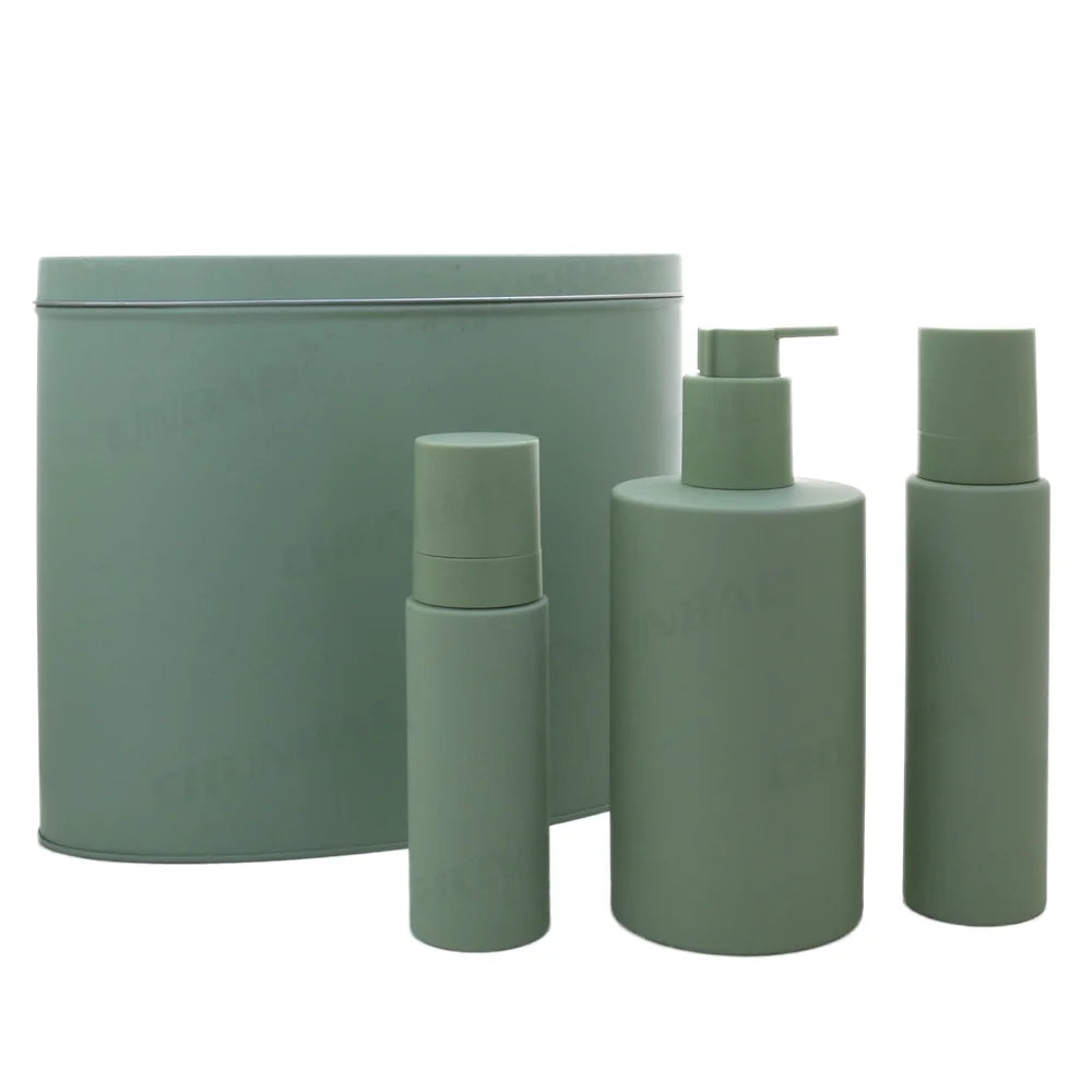 240ml/8oz 500ml Black Plastic PCR Shampoo Bottle Leak-Proof Lotion Pump Salon Retail 16 Oz Refillable Packaging Pump Sprayer