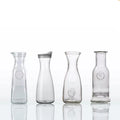 Factory Sale 250ml 500ml 1 Liter Glass Beverage With Plastic Lids Narrow Neck Wide Mouth Juice Water Glass Bottle