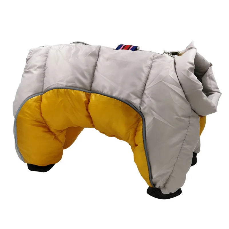 Super Warm Jacket Thicker Cotton Coat Waterproof Small Dogs Pets Clothing Winter Pet Dog Clothes for French Bulldog Puppy
