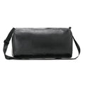 Custom Small Portable Pu Leather Luggage Gym Duffel Waterproof Outdoor Travel Sport Tote Hand Shoulder  Bag for Men Women