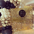 Wedding Party Decoration Shinning square Pieces Shimmer Grid Sequin Panel Background Wall