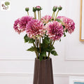 D-DA005 Home Decorative Flowers Big Head Artificial Silk Sunflowers Wedding Decorative Artificial Sunflower