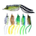 WEIHE 5.5CM/12.5g Soft Frog Bait Artificial Make Quality Professional Fishing Tackle Swimbait Lures With Hooks