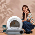Europe Warehouse Smart Electric Automatic Cat Litter Box APP Control New Design Large Hidden Self-Cleaning Sifting Accessory