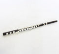 Top Grade Ebony Flute High Performance Flute Music Instrument Silver Plated Professional Flute