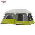 WOQI 9-person Real-time Cabin Tent | Portable Multi Room Standing Tent