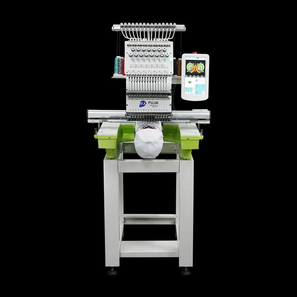 High Speed FJ-1501CS Single Head Computerized Making Embroidery Sewing Machine for Hat