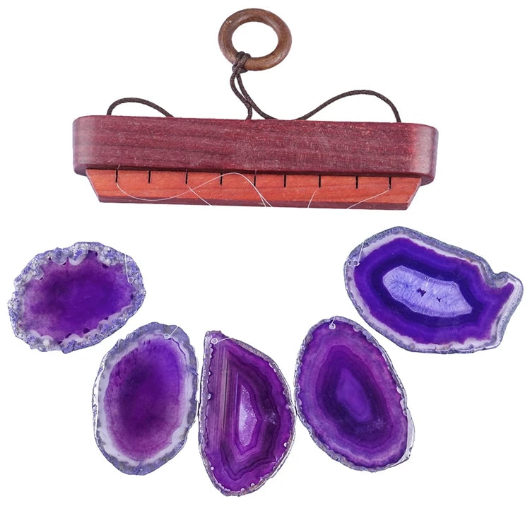 Diy Diy AGATE WIND CHIME Bamboo Wind Chimes Wood Wind Chimes