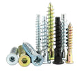 Good Quality Furniture Screw M7*50 M7*70  Carbon Steel Galvanized Flat Head Hex Socket Furniture Confirmat Screws