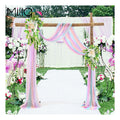 Outdoor Curtain Lawn Wedding Background Decoration Wedding Props Arch Curtain Pendant Decoration