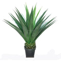 Home & Garden Decorative 100CM Tall 47 Leaves Cheap Faux Plastic Green Bonsai Yucca Plant Agave Sisal Artificial Succulent Plant