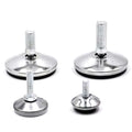 Adjustable Stainless Steel Plastic Furniture Feet Golden Screw Hardware Manufacturer's Adjustable Feet for Furniture Fittings