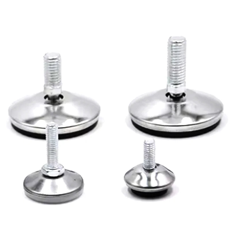 Adjustable Stainless Steel Plastic Furniture Feet Golden Screw Hardware Manufacturer's Adjustable Feet for Furniture Fittings