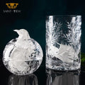 Crystal Household Dustproof Lid Desktop Napkin Storage Case Tissue Box Holder for Living Room MegaBDM