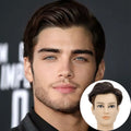 Originea Fast Shipping Pre-styed Thin Skin Base Replacement System with Natural Hairline 100% Human Hair Toupee for Men