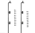 Metal Heavy Duty Fence Drop Rod New Black Pvc Coated Fencing Trellis Gates Steel Modern Drop Rod