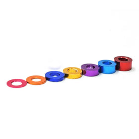 M3*6 Aluminum Alloy Plain Finish Flat Gasket Washer in Different Colors OEM Available Sample Available for RC Hobby Toys