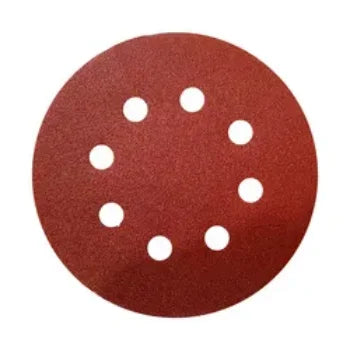 5 Inch/125mm Hook and Loop Sanding Discs 40 to 240 Assorted Grit Round Sandpaper Orbital Sanding Paper Disk Ceramic Polishing