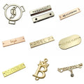 Fashion Cloth Accessories Providing Custom Competitive Metal Tag Label for Swimwear