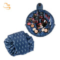 Lazy Waterproof Oxford Large Travel Bag Drawstring Cosmetic Bag Quick Pack Portable Makeup Organizer Bag