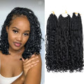 14-Inch Synthetic Box Braids Hair Extension Crochet Bob Hair with Synthetic Attachment