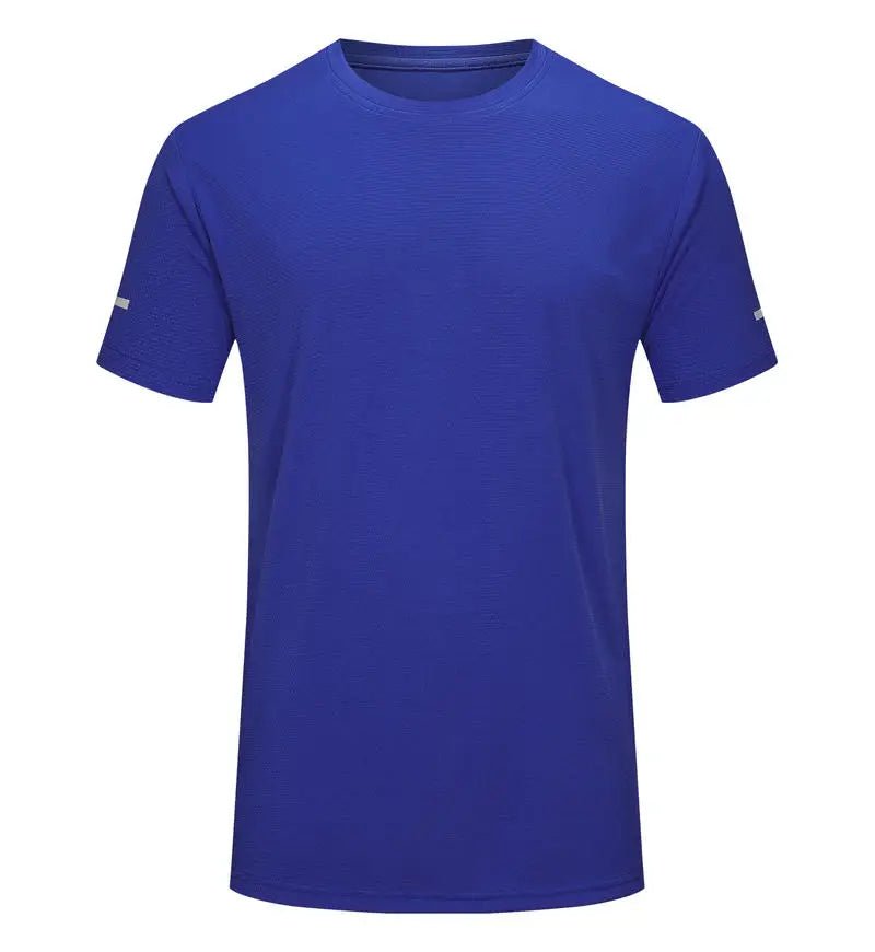 Europe Size Custom Men's Embroidered Blank Print Sport T-Shirts Quick Dry Football Soccer Jersey Classic Polyester