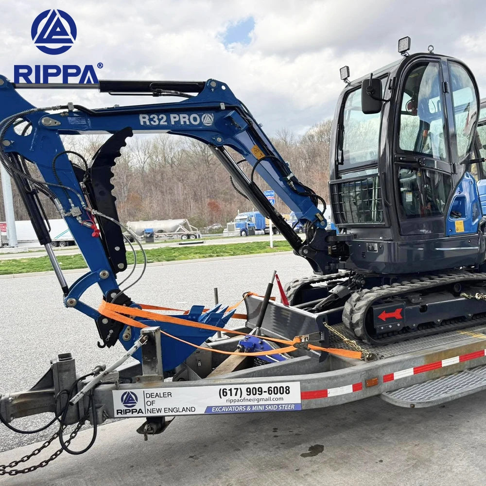 RIPPA Ce Epa Certified Mini Excavator Factory Price Customizable Minibagger Chinese Small Digger