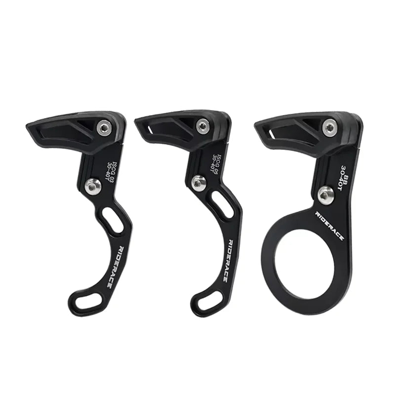 RIDERACE Bike Chain Guide CNC Single Speed Wide Narrow Gear Chain Guide MTB Bicycle for System ISCG 03/05 BB Round Chain Mount